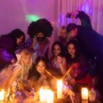 Enrique Gil Instagram - Ghoulish & Glam got a little litty💀👻🎃🎊