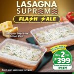 Enrique Gil Instagram - It’s the Perfect time to bond with family and friends this long weekend lalo pa’t may Greenwich Lasagna Supreme® Flash Sale! Buy 2 Lasagna Supreme® Small Pans for only P399! May savings ka pa na as much as P117! Pwedeliver na through greenwichdelivery.com, or call #5-55-55 or visit any of Greenwich’s stores nationwide. More Greenwich stores are open already for safe dining in!