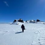 Enrique Gil Instagram - Lost in the frost ❄️ Langjokull Glacier, Iceland