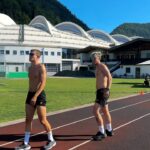Enzo Knol Instagram - Vandaag heb ik meegetraind op de atletiekbaan! Super lekkere training & nieuwe dingen geleerd. Ontzettend gaaf om omringt te zijn door topsporters in zo’n mooie omgeving ❤️ Inzell