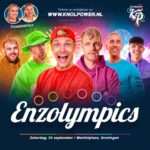 Enzo Knol Instagram - Welkom bij de Enzolympics! @noeldekkers 🎉 Wie denken jullie dat gaat winnen?! Kom het live zien 24 september in de MartiniPlaza Groningen ✨ Linkje in bio voor de tickets!