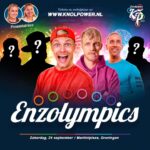 Enzo Knol Instagram - Het is eindelijk zover, op 24 september kun jij het sportieve spektakel “de Enzolympics” live komen bekijken in het Martiniplaza in Groningen. De Enzolympics serie is een van de best bekeken concepten op mijn YouTubekanaal van Enzo Knol. De allereerst edite van de Enzolympics LIVE, dit wil je niet missen! Tijdens de Enzolympics strijd ik tegen mijn vrienden om de titel van 2022. De liveshow zal uiteraard bestaan uit een aantal uitdagende spellen maar daarnaast zullen er ook veel andere spectaculaire elementen plaatsvinden. Deze elementen gaan ervoor zorgen dat deze editie een mega interactieve liveshow is voor jong en oud. De deelnemers van deze Enzolympics worden komende dagen bekend gemaakt op mijn instagram account. Wie denk jij dat het durft op te nemen tegen mij? Tickets kun je kopen via de link op mijn instagram account!