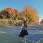 Enzy Storia Instagram - When it's about more than just physical fitness, but also your mental well-being ♥️🖤🤍🎾 Washington D.C.