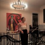 Enzy Storia Instagram - Embracing the night with a touch of modern kebaya charm @a.ks.u 🤍 New York, New York