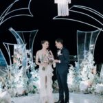 Enzy Storia Instagram - An unforgettable love story. We are still reminiscing the beautiful day @enzystoria tied the knot, and celebrated her reception with a gown adorned by the vivid spark of diamonds. Her family members were also spotted in memorable Mondial pieces as part of their attire. However you’d like to say ‘I do’, Mondial is here for you. #MONDIAL #ImDifferent #ENZupwithMOL #MondialWedding