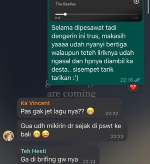 Enzy Storia Instagram - Kadang rezeki itu bukan cuma materi tapi juga sahabat yang akhirnya menjadi keluarga. Jadi next liburan kemana kita?🫣😌

*Hehe sekarang NZ udah ngga jadi nyamuk lagi biasanya sendirian :) *