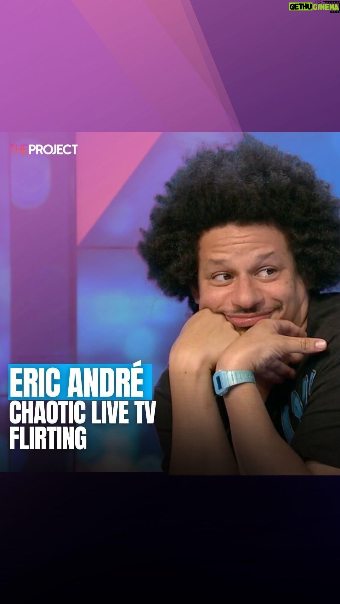 Eric André Instagram - Sparks are flying between these two fire signs 🔥