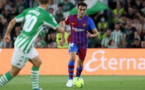 Eric García Instagram - Buena victoria del equipo en el Benito Villamarín! A seguir! Força Barça!💙❤️