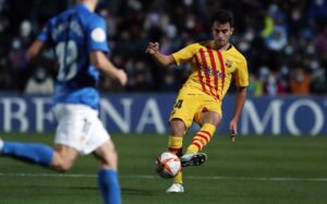 Eric García Instagram - Remuntada de l’equip per passar ronda a la Copa 💪🔵🔴. Força Barça!!!