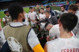 Eric García Instagram - Lo dimos absolutamente todo pero no pudo ser. Muy orgulloso de todo el equipo por el trabajo y la actitud desde el primer día. Dar también las gracias a la afición por el apoyo.💪🇪🇸