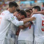 Eric García Instagram - Que mejor manera de acabar la fase de grupos con una gran victoria ante nuestra afición💪🔝toca pensar ya en el partido contra Croacia🇭🇷 Estadio Olímpico de La Cartuja