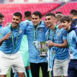 Eric García Instagram - Carabao Cup winners!! 4 in a row🔝🏆🏆🏆🏆 Wembley Stadium