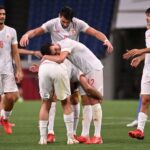 Eric García Instagram - Sufrida victoria pero estamos en la final contra Brasil💪💪 vamos equipo último esfuerzo #tokyo2020 Saitama Stadium