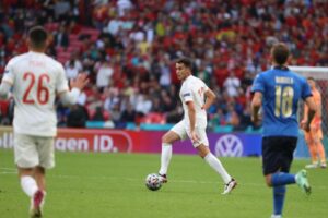 Eric García Instagram - Lo dimos absolutamente todo pero no pudo ser. Muy orgulloso de todo el equipo por el trabajo y la actitud desde el primer día. Dar también las gracias a la afición por el apoyo.💪🇪🇸