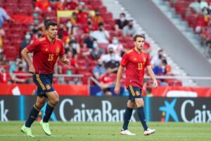 Eric García Instagram - Buen test ante Portugal hoy en el Wanda. El martes último partido antes de la Euro!💪🔝