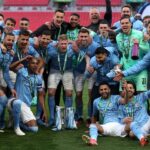 Eric García Instagram - Carabao Cup winners!! 4 in a row🔝🏆🏆🏆🏆 Wembley Stadium