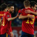 Eric García Instagram - Con mucho sufrimiento pero una victoria muy importante💪 toca pensar ya en el siguiente partido contra Kosovo. Vamos @sefutbol 🇪🇸⚽️ Dinamo Arena Stadium