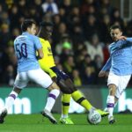 Eric García Instagram - Tough game against a really good side! On to the semifinals of the Carabao Cup against United!🔥💪🔵 Oxford, Oxfordshire