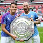 Eric García Instagram - The best way to start the new season! But it’s only the beginning💪🔝🔵🏆. La mejor manera de empezar la temporada! Esto es solo el comienzo⚽️🔵🏆. Wembley Stadium connected by EE