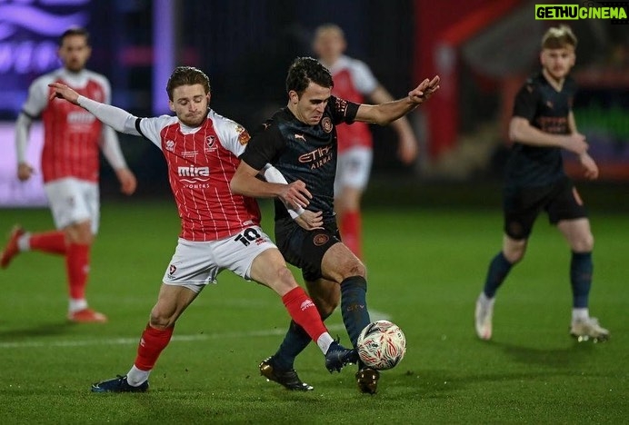 Eric García Instagram - Great character showed by the lads today! On to the next round of the FA Cup💪🔝⚽️ Cheltenham Town FC