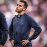 Eric García Instagram - Buena victoria en casa antes del parón de selecciones. Ens veiem a la tornada culers!💪🏽💙❤️ Spotify Camp Nou