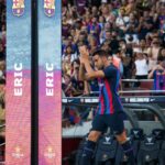 Eric García Instagram - Gràcies a tots per l’ambient d’avui!!! Ens veiem dissabte que ve🔥💪💙❤️ Spotify Camp Nou
