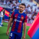 Eric García Instagram - El Gamper es queda a casa! Gràcies a tots per venir a la presentació de l’equip, us necessitarem al llarg de la temporada! 💪🏽🔵🔴 Estadi Olímpic Lluís Companys