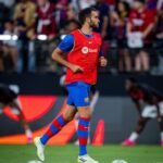 Eric García Instagram - Terminamos la gira con buenas sensaciones con otra victoria contra el Milan. Thanks USA for your amazing support! 🇺🇸🙏 Allegiant Stadium