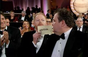 Eric Stonestreet Instagram - #GoldenGlobeawards memory: When @jessetyler couldn’t hide his excitement for my nomination.