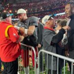 Eric Stonestreet Instagram – A montage if you will of some happy embraces. Not only are these guys champions, they are great guys and it starts at the top with the Hunt family. I’ve never loved a team or a sport more and to have this window of success right now with coach and Patrick and this team makes this 51 year old feel like an 8 year old on a never ending Christmas Eve! Congratulations to all the people that truly put in all the hard work to give us this amazing life experience and to their families that support them! #chiefskingdom