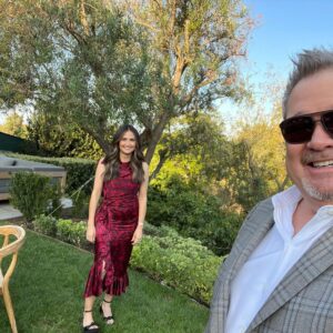 Eric Stonestreet Instagram - Look how pretty my fiancé is. What a fun night celebrating a friend and seeing some of my old co workers.