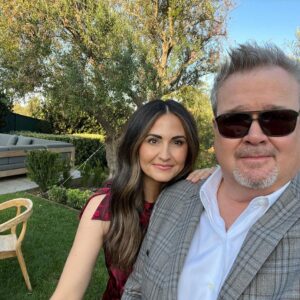 Eric Stonestreet Instagram - Look how pretty my fiancé is. What a fun night celebrating a friend and seeing some of my old co workers.