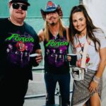 Eric Stonestreet Instagram - What an awesome night in Kansas City @stadiumtour_2022 with @poison and my pal @bretmichaelsofficial. Thanks Bret for taking such great care and having us on stage! It was awesome. Folks if you don’t know, Bret and the fellas are as genuine as they come. I worked security at sandstone amphitheater in KC for the Poison and Tesla concert circa 1987/88, so this tonight was quite a full circle moment. 🤘🏻