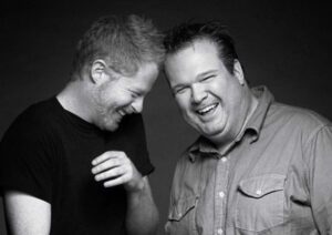 Eric Stonestreet Instagram - I’m so happy for my former co worker @jessetyler on his Tony award win! He’s just the best guy and so talented that I’m not even gonna make a joke or make him look old in this picture. Just so happy for you!