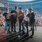 Eric Stonestreet Instagram - What an awesome night in Kansas City @stadiumtour_2022 with @poison and my pal @bretmichaelsofficial. Thanks Bret for taking such great care and having us on stage! It was awesome. Folks if you don’t know, Bret and the fellas are as genuine as they come. I worked security at sandstone amphitheater in KC for the Poison and Tesla concert circa 1987/88, so this tonight was quite a full circle moment. 🤘🏻