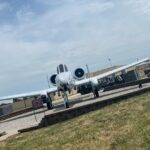Eric Stonestreet Instagram - What a pleasure and honor to be able to spend the day at Whiteman Air Force Base with the @442dfighterwing and getting to see the B2 up close. #Kchawgs