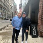 Eric Stonestreet Instagram - A meet cute two years in the making. Missed this guy a lot. Love you @jessetyler #nyc