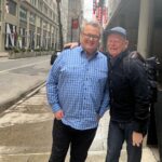 Eric Stonestreet Instagram - A meet cute two years in the making. Missed this guy a lot. Love you @jessetyler #nyc