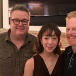 Eric Stonestreet Instagram - For 11 years we would take family pictures for Modern Family and without missing one ever, I would always say, ‘now let’s do one without Ty.’ Last night Ty couldn’t make it to our little impromptu reunion, so I had to bring his favorite picture of Phil so we could ‘do one without Ty.’