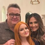 Eric Stonestreet Instagram - For 11 years we would take family pictures for Modern Family and without missing one ever, I would always say, ‘now let’s do one without Ty.’ Last night Ty couldn’t make it to our little impromptu reunion, so I had to bring his favorite picture of Phil so we could ‘do one without Ty.’