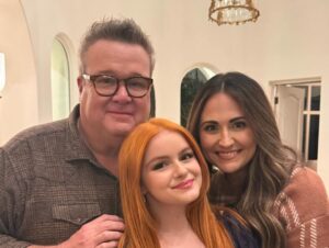 Eric Stonestreet Instagram - For 11 years we would take family pictures for Modern Family and without missing one ever, I would always say, ‘now let’s do one without Ty.’ Last night Ty couldn’t make it to our little impromptu reunion, so I had to bring his favorite picture of Phil so we could ‘do one without Ty.’