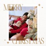 Erica Fernandes Instagram - Wishing you a Christmas season as bright as Rudolph’s nose, as happy as Santa’s laughter, and as cheerful as a chorus of jingling bells! Compliments of the season to you and yours. From me and mine. ❤️