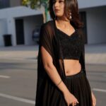 Erica Fernandes Instagram – Cause Black is my colour . 

outfit @shivaliahmedabad 
courtesy @sonyashaikh