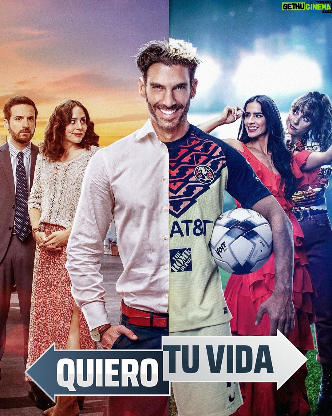 Erick Elías Instagram - ¡A veces el juego cambia de golpe, pero tú eres quien forja la historia! #QuieroTuVida estrena este 3 de mayo en @vix ⚽️⚽️⚽️