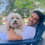 Erick Elías Instagram - Luna y yo. 🐶 Miami, Florida