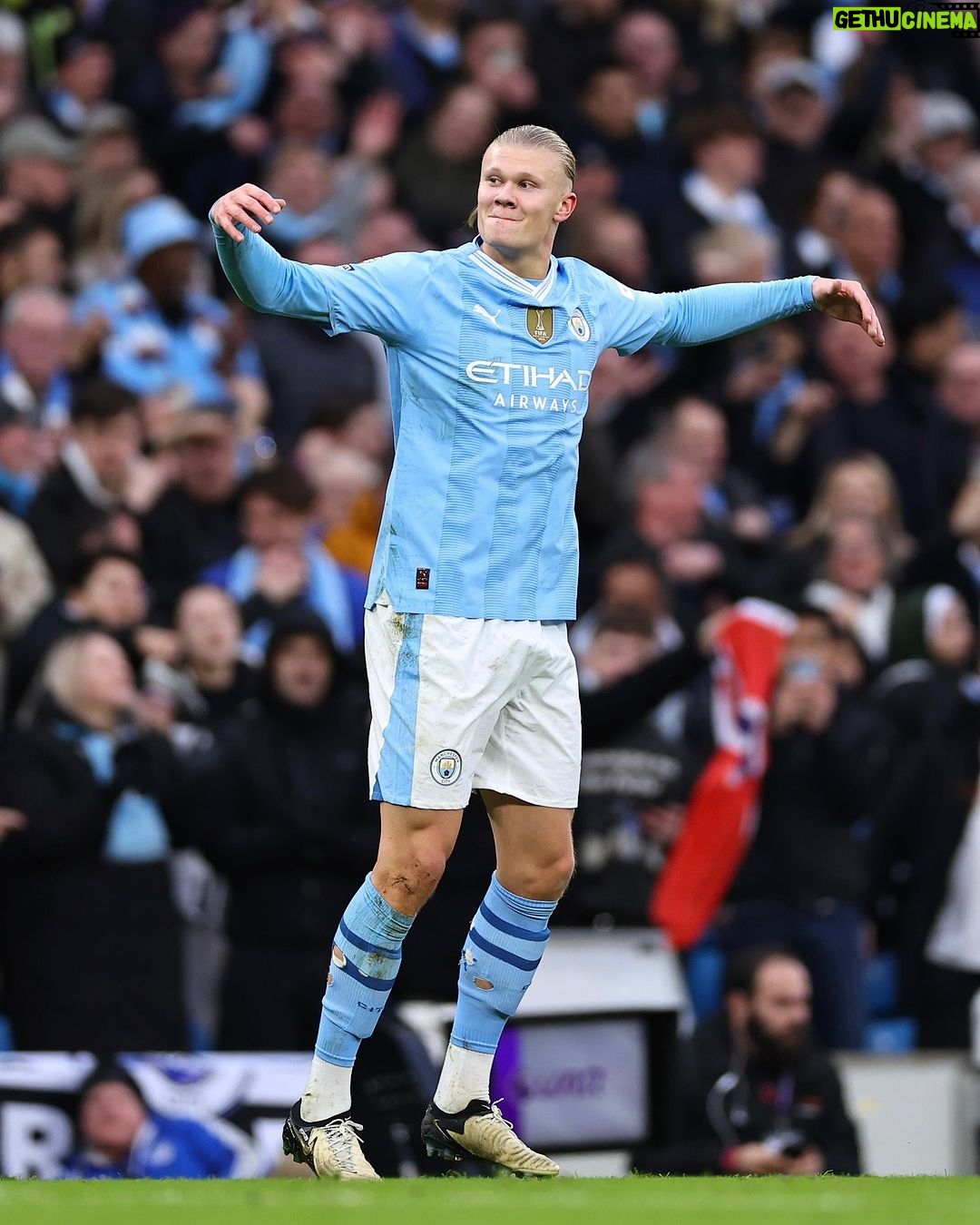 Erling Haaland Instagram - Manchester is BLUE 💙💙💙