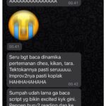 Ernest Prakasa Instagram - Ada aktor kece paporit yang udah baca skripnya @meiranastasia. Coba tebak dari cara ngetiknya kira-kira siapa? 🤪