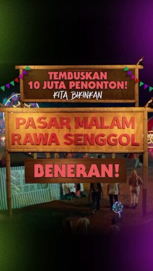 Ernest Prakasa Instagram - Kalo @pilem.agak.laen tembus 10 juta penonton, gw @dipaaa @muhadkly bakal duduk di wahana lempar kuyup pake kostum vampir cina, di Pasar Malem Rawa Senggol yang kita bikin beneran.

Tapi jujur, gw sih yakin ini gak akan kejadian. 😂