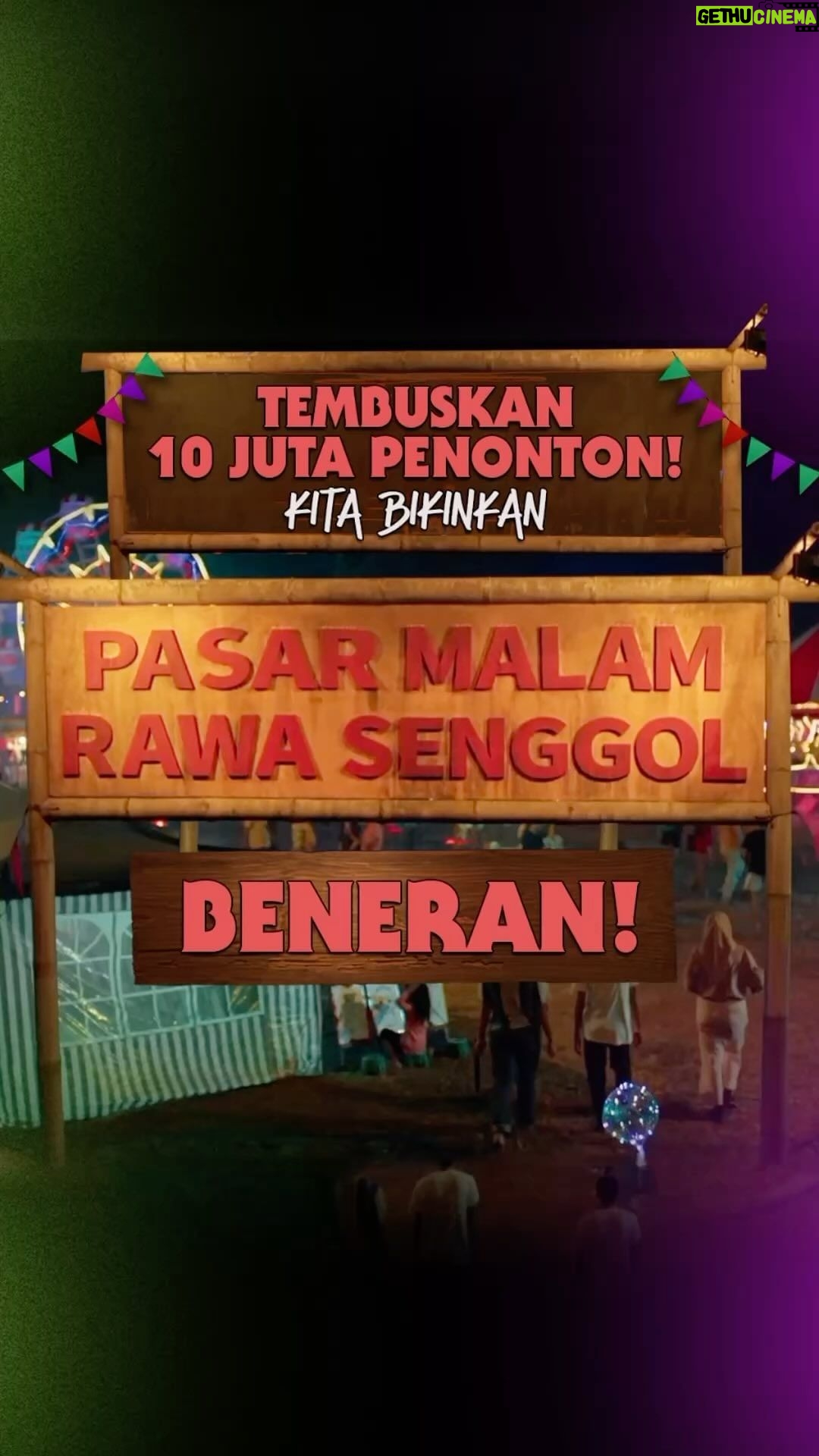 Ernest Prakasa - 53.3K Likes - Kalo @pilem.agak.laen tembus 10 juta penonton, gw @dipaaa @muhadkly bakal duduk di wahana lempar kuyup pake kostum vampir cina, di Pasar Malem Rawa Senggol yang kita bikin beneran.
Tapi jujur, gw sih yakin ini gak akan kejadian. 😂