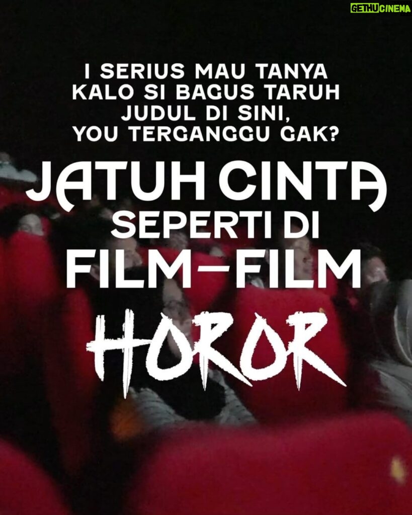 Ernest Prakasa Instagram - Ini film RomCom apa horror sih? Kok reaksinya tereak-tereak gini. 🤔 #Jesedef #JatuhCintaSepertidiFilmFilm